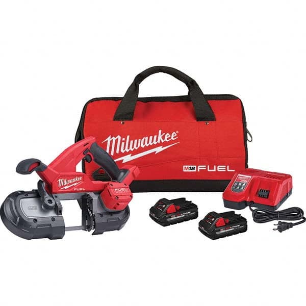 Milwaukee Tool - Cordless Portable Bandsaws Voltage: 18 Battery Chemistry: Lithium-Ion - Americas Industrial Supply