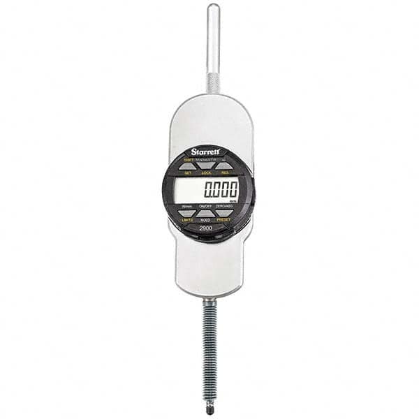 Starrett - Electronic Test Indicators Resolution (Decimal Inch): 0.00005 Minimum Measurement (Decimal Inch): 0.0000 - Americas Industrial Supply