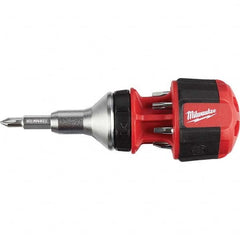 Milwaukee Tool - Bit Screwdrivers Type: Multi-Bit Screwdriver Tip Type: Philips; Slotted; Square; Torx - Americas Industrial Supply