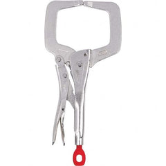 Milwaukee Tool - Locking Pliers Plier Type: C-Clamp Jaw Style: C-Clamp - Americas Industrial Supply