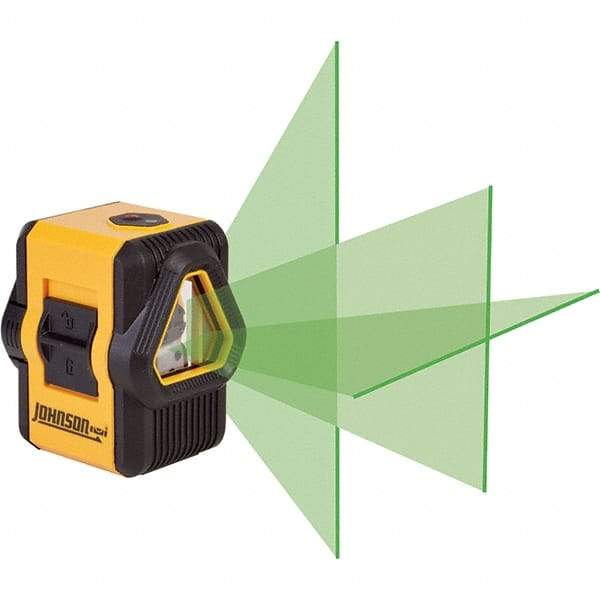 Johnson Level & Tool - Laser Levels Level Type: Self Leveling Cross Line Laser Maximum Measuring Range (Miles): 0.009 - Americas Industrial Supply