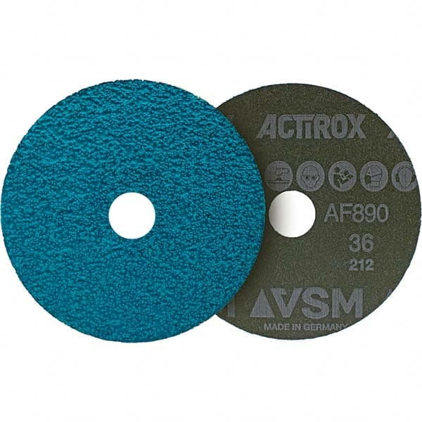 VSM - 9-1/4" Diam, 7/8" Hole, 36 Grit Ceramic Fiber Disc - Americas Industrial Supply