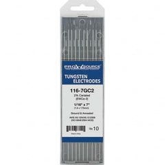 PRO-SOURCE - Tungsten Electrodes Type: 2% Cerialed Diameter (Inch): 1/16 - Americas Industrial Supply