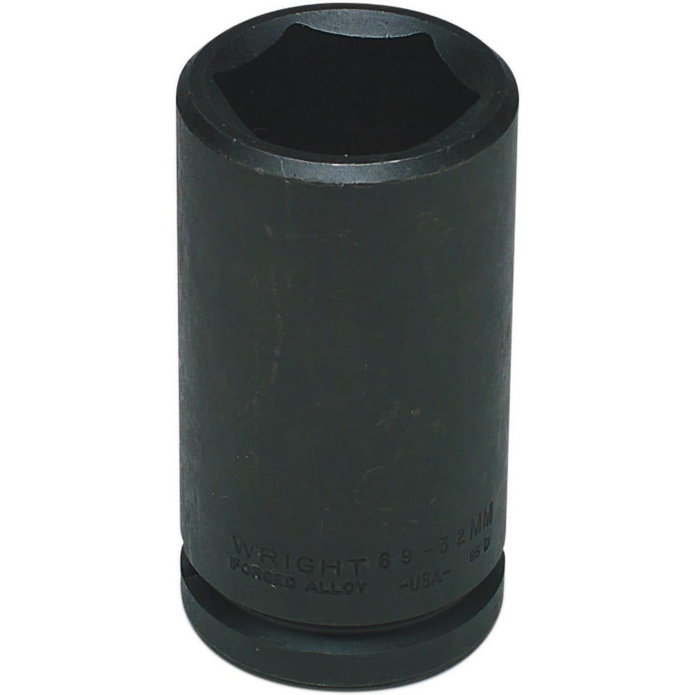 Wright Tool & Forge - Impact Sockets; Drive Size: 3/4 ; Size (mm): 30.0000 ; Type: Deep ; Style: Impact Socket ; Style: Impact Socket ; Style: Impact Socket - Exact Industrial Supply