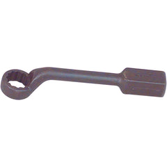 Wright Tool & Forge - Box Wrenches; Wrench Type: Striking ; Tool Type: Offset ; Size (Inch): 1-7/8 ; Number of Points: 12 ; Head Type: Single End ; Finish/Coating: Black - Exact Industrial Supply