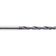 Taper Length Drill Bit: 0.1520″ Dia, 142 ° ALtima Plus Finish, RH Cut, Helical Flute, Straight Shank