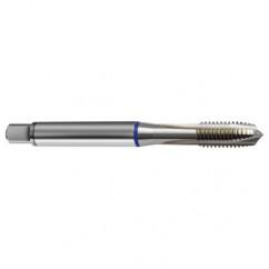 M10x1.5 6H 3-Flute Cobalt Blue Ring Spiral Point Plug Tap-Bright - Americas Industrial Supply