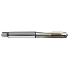 M4 x .70 3FL 6H Cobalt Spiral Point Plug Blue Ring Tap-Bright FORM-B - Americas Industrial Supply