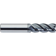 M.A. Ford - Square End Mills; Mill Diameter (Inch): 3/4 ; Mill Diameter (Decimal Inch): 0.7500 ; Number of Flutes: 4 ; Length of Cut (Inch): 2-1/4 ; Length of Cut (Decimal Inch): 2.2500 ; Material: Solid Carbide - Exact Industrial Supply