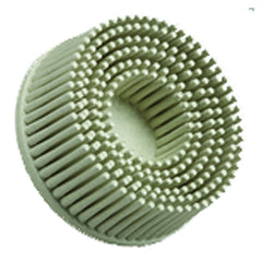 Scotch-Brite Roloc Bristle Disc RD-ZB 120 TR White 2″ × 5/8″ Tapered - Americas Industrial Supply