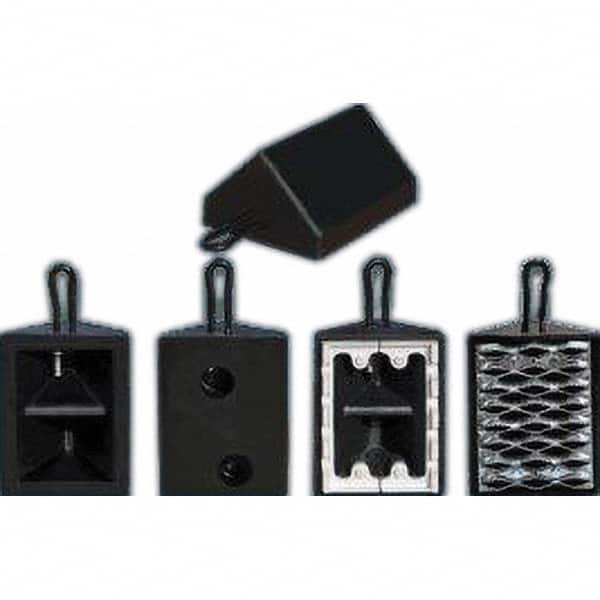 Checkers - Wheel Chocks Width (Inch): 8 Height (Inch): 5-1/2 - Americas Industrial Supply