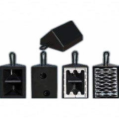 Checkers - Wheel Chocks Width (Inch): 8 Height (Inch): 5-1/2 - Americas Industrial Supply