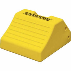 Checkers - Wheel Chocks Width (Inch): 15 Height (Inch): 10 - Americas Industrial Supply