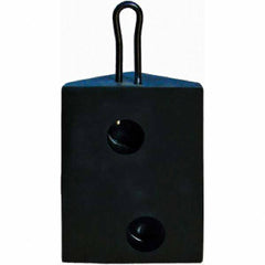 Checkers - Wheel Chocks Width (Inch): 8 Height (Inch): 5-1/2 - Americas Industrial Supply
