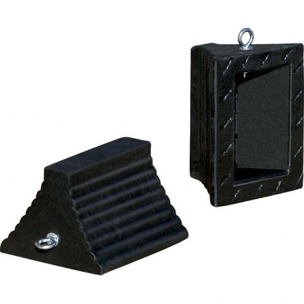 Checkers - Wheel Chocks Width (Inch): 8 Height (Inch): 6 - Americas Industrial Supply