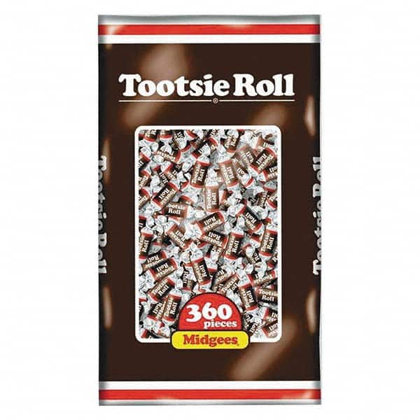 Tootsie Roll - Snacks, Cookies, Candy & Gum Breakroom Accessory Type: Candy Breakroom Accessory Description: Midgees, Original, 38.8oz Bag, 360 Pieces - Americas Industrial Supply