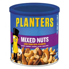 Planters - Snacks, Cookies, Candy & Gum Breakroom Accessory Type: Nuts Breakroom Accessory Description: Mixed Nuts, 15 oz Can - Americas Industrial Supply