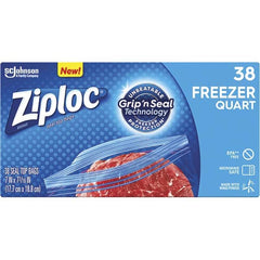 Ziploc - Reclosable Food & Sandwich Bags Volume Capacity: 1 Qt. Width (Inch): 6.970 - Americas Industrial Supply