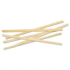 ECO PRODUCTS - Coffee, Tea & Accessories Breakroom Accessory Type: Coffee Stirrers Breakroom Accessory Description: Renewable Wooden Stir Sticks - 7" 1000/Pack 10 Pk/Carton - Americas Industrial Supply