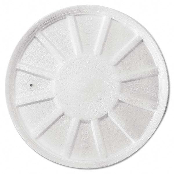 DART - Vented Foam Lids 8-44 oz Cups White 50/bag 10 Bags/Carton - Americas Industrial Supply