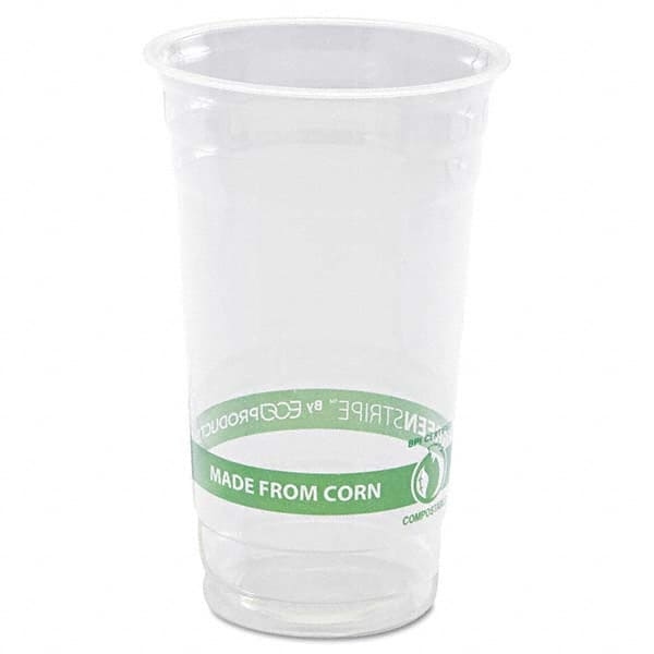 ECO PRODUCTS - GreenStripe Renewable & Compostable Cold Cups - 24 oz, 50/PK, 20 PK/CT - Americas Industrial Supply