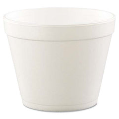 DART - Foam Containers, Foam, 24 oz, White, 25/Bag, 20 Bags/Carton - Americas Industrial Supply