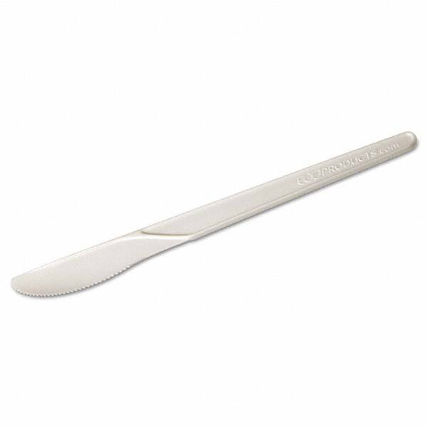 ECO PRODUCTS - Plantware Renewable & Compostable Knife - 6", 50/PK, 20 PK/CT - Americas Industrial Supply