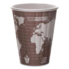 ECO PRODUCTS - World Art Renewable and Compostable Insulated Hot Cups, PLA, 8 oz, 40/Pack, 20 Packs/Carton - Americas Industrial Supply