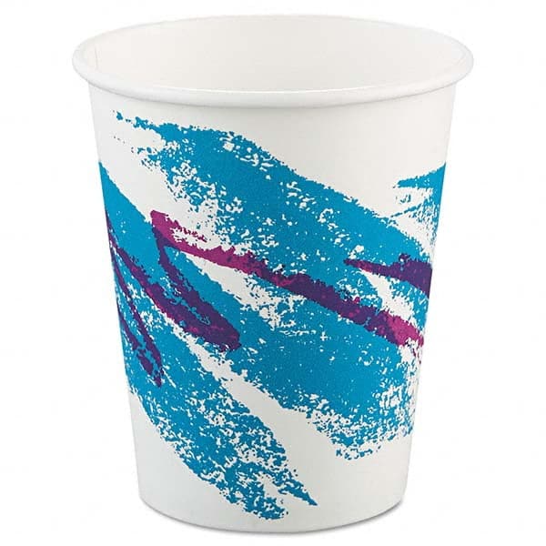 DART - Jazz Paper Hot Cups, 10 oz, Polycoated, 50/Bag, 20 Bags/Carton - Americas Industrial Supply