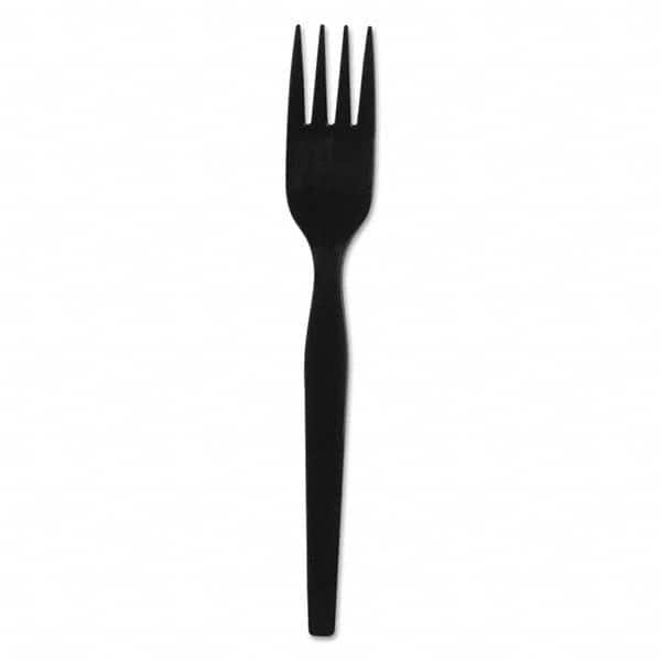 Dixie - SmartStock Plastic Cutlery Refill, Forks, 6", Black, 40/Pack, 24 Packs/CT - Americas Industrial Supply