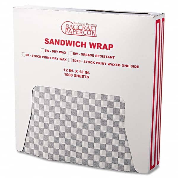 Bagcraft Papercon - Foil & Plastic Wrap Breakroom Accessory Type: Paper Wrap For Use With: Food Protection - Americas Industrial Supply