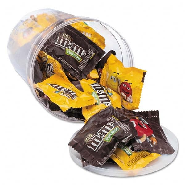 Office Snax - Snacks, Cookies, Candy & Gum Breakroom Accessory Type: Candy Breakroom Accessory Description: Candy Tubs, Chocolate and Peanut M&Ms, 1.75 lb Resealable Plastic Tub - Americas Industrial Supply