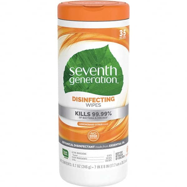 Seventh Generation - Pre-Moistened Disinfecting Wipes - Americas Industrial Supply