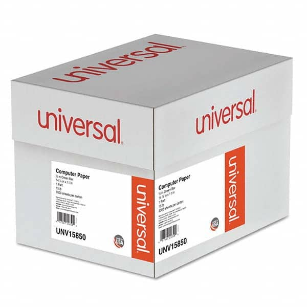 UNIVERSAL - Office Machine Supplies & Accessories Office Machine/Equipment Accessory Type: Copy Paper For Use With: Tractor-Feed Printers - Americas Industrial Supply