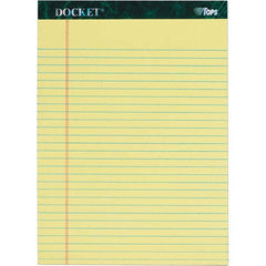 TOPS - Note Pads, Writing Pads & Notebooks Writing Pads & Notebook Type: Writing Pad Size: 8-1/2 x 11-3/4 - Americas Industrial Supply