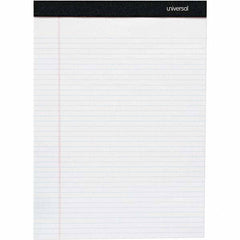 UNIVERSAL - Note Pads, Writing Pads & Notebooks Writing Pads & Notebook Type: Writing Pad Size: 8-1/2 x 11 - Americas Industrial Supply