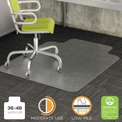Deflect-o - Chair Mats Style: Beveled Edge Shape: Rectangular - Americas Industrial Supply