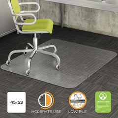 Deflect-o - Chair Mats Style: Beveled Edge Shape: Rectangular - Americas Industrial Supply