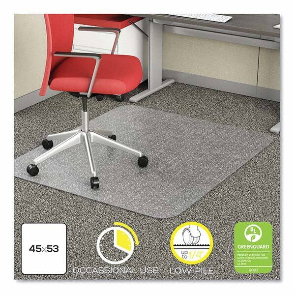 Deflect-o - Chair Mats Style: Straight Edge Shape: Rectangular - Americas Industrial Supply