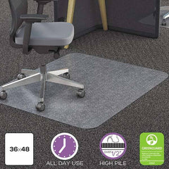 Deflect-o - Chair Mats Style: Straight Edge Shape: Rectangular - Americas Industrial Supply