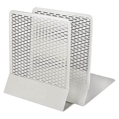 Artistic - Book Ends & Book Supports Clip Board Type: Bookends Size: 6-1/2 x 6-1/2 x 5-1/2 (Inch) - Americas Industrial Supply