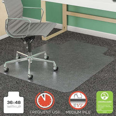 Deflect-o - Chair Mats Style: Beveled Edge Shape: Rectangular - Americas Industrial Supply