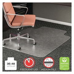 Deflect-o - Chair Mats Style: Beveled Edge Shape: Rectangular - Americas Industrial Supply