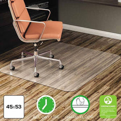 Deflect-o - Chair Mats Style: Straight Edge Shape: Rectangular - Americas Industrial Supply