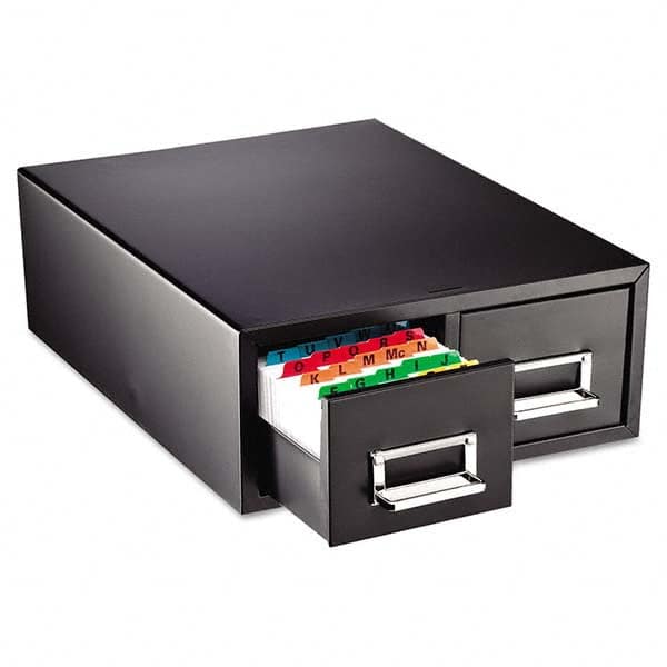 SteelMaster - Compartment Storage Boxes & Bins Type: Index Card Cabinet w/Pull Drawer Number of Compartments: 1.000 - Americas Industrial Supply