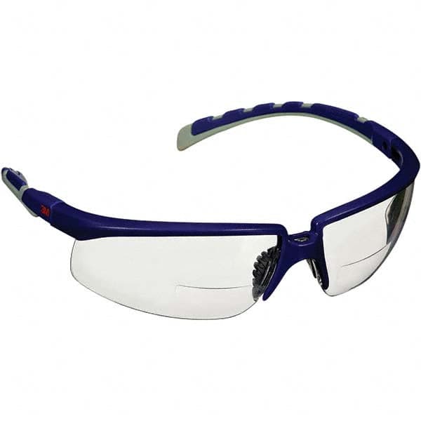3M - Magnifying Safety Glasses Diopter Lens: +2.5 Lens Coating: Anti-Fog; Scratch Resistant - Americas Industrial Supply