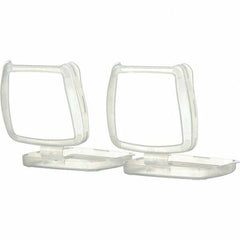3M - Half & Full Facepiece Retainers, Covers & Adapters Type: Filter Retainer Color: Clear - Americas Industrial Supply