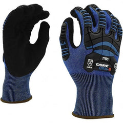 Cordova - Size L (9), ANSI Cut Lvl A2, ANSI Puncture Lvl 3, ANSI Abrasion Lvl 4, Nitrile Coated Cut & Puncture Resistant Gloves - Americas Industrial Supply