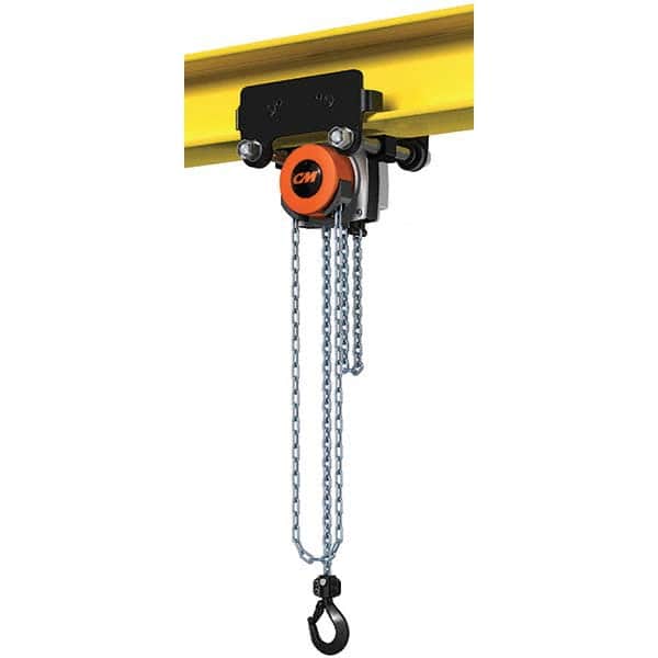 CM - 2,205 Lb Capacity, 15' Lift Height, Manual Chain Hoist - Americas Industrial Supply