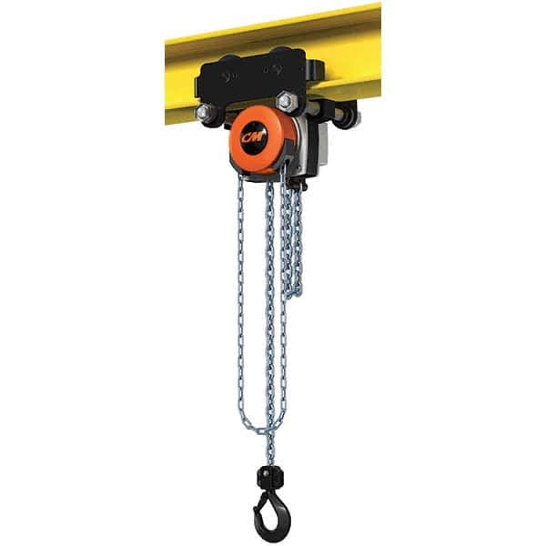 CM - 4,409 Lb Capacity, 10' Lift Height, Manual Chain Hoist - Americas Industrial Supply